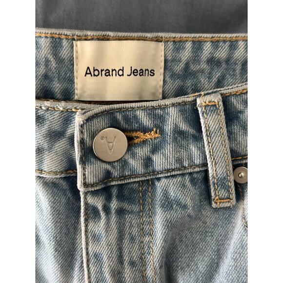 NWT Abrand Jeans Blue 94 High Rise Straight Walkaway Jeans Size 26 - Picture 7 of 10